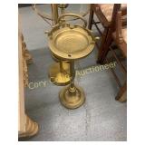 Brass Smoke Stand missing Ash Tray