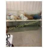 2 Heavy Bank Teller Or Bar Glass Corrugated