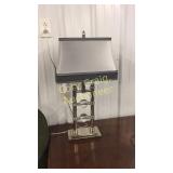 Heavy Glass Ball Desk Lamp