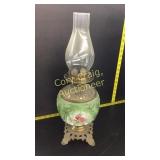 Girl lights up and Decorative Oil Lamp