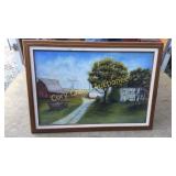 Oil on Canvas Old Reed Homestead 30 x 40