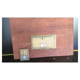 Brass post office Mailbox door