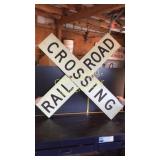 Railroad Crossing sign
