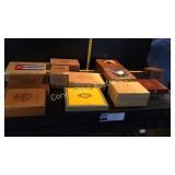 Assortment of Cigar Boxes