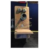 Old Oak American Electric Wall Phone