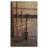 Spade, weed hoke, hoe