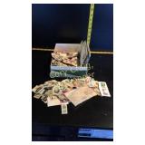 Assortment of old stamps