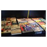 Assorted books and magazines