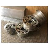 (4) Ford Super Duty 8x170 Aluminum Wheels w/ Cente