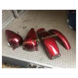 Motorcycle fuel tanks & fenders