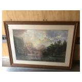 Picture of Mountains, Lake & Wildlife