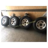 (4) Tires & Wheels, LT265/75R16