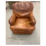 Straight Chair With Ottoman
