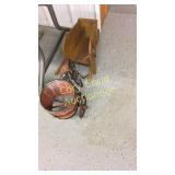 Wagon And Bike With Basket