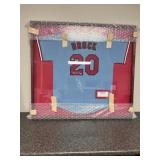 Lou Brock signed jersey