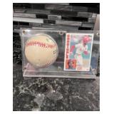 Ozzie Smith Signed Baseball