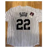 Juan Soto NY Yankees Pinstripe Signed jersey