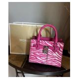 Michael Kors Pink Zebra Purse