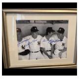 Autographed Picture - New York Yankees players