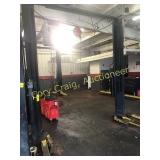 Rotary Lift, no tag, 2 post lift, appears to be 7,