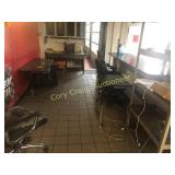 All contents in office, chairs, shelf & stand