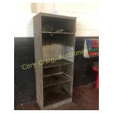 Work Bench w/contents, (2) file cabinets, (2) open