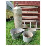 Propane cylinder / buckets