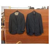Mens Suit (2) size unknown 100% Wool