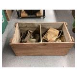 Wood Box w/contents