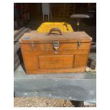 H Greatnern Oak Machinist Tool Box