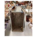 Lawn Cart Wood and Metal