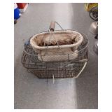 Metal Wire Basket Assortment - Two Pieces