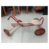 Wooden Four Wheel Pedal Toy
