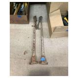 Pair of Metal Tractor Chains