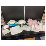 Hats & vintage baby clothes, misc.