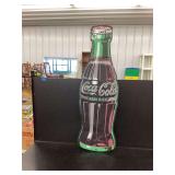 Metal Coca Cola sign