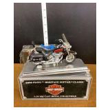 2000 FLSTC Heritage Softail Classic 1:18 Die Cast Metal Collectible