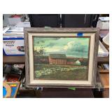 Barn House Print