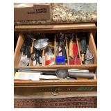 Assorted Kitchen Utensils in Drawer