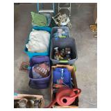 Assorted Household Items in Containers