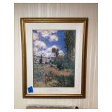 Claude Monet Framed 'Path on the Ile Saint Martin' Print