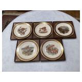 (10) Lenox Limited Edition Woodland Creatures Plates
