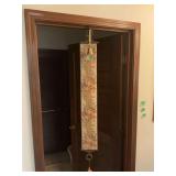 Floral Patterned Tapestry with Bell