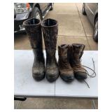 Camouflage Boots 9 1/2