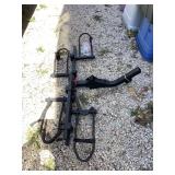 Receiver bike rack