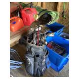 Assorted golf Clubs left hand
