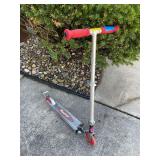 Razor Folding Kick Scooter with Red Wheels