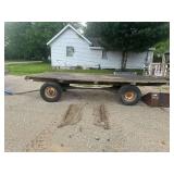 Wagon with John deer Running Gear Location Edinburg IL Contact Cody 217-820-1426