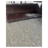 Quick attach Skid steer Bucket Location Edinburg IL Contact Cody 217-820-1426