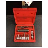 Snap-on PIT120 Impact Driver Set with Assorted Bits and Case